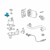 OEM 2005 Pontiac Aztek Manifold Absolute Pressure Sensor Sensor Diagram - 12615135