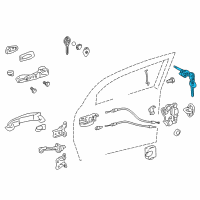 OEM 2015 Scion tC Cylinder & Keys Diagram - 69052-21140