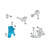 OEM 2021 Honda Civic Mounting, Engine Side Diagram - 50820-TGH-A01