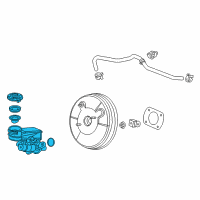 OEM Honda Master Cylinder Set (Coo) Diagram - 46101-TGG-305