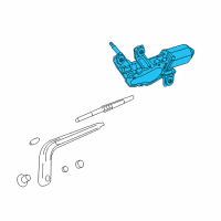 OEM 2014 Chevrolet Spark Rear Motor Diagram - 95072748