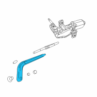 OEM 2014 Chevrolet Spark EV Rear Arm Diagram - 95995875