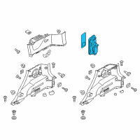 OEM 2018 Kia Soul Lamp Assembly-Cargo Diagram - 92620B2000