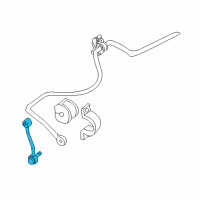 OEM 2000 Ford Explorer Stabilizer Link Diagram - YL2Z-5K484-AA