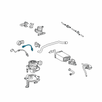 OEM 2005 Toyota Tacoma Rear Oxygen Sensor Diagram - 89465-04270