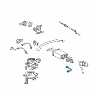 OEM 2005 Toyota Tacoma Vent Hose Diagram - 77404-04050