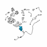 OEM Hyundai Ioniq Valve Assembly-EGR Diagram - 28450-03HA0