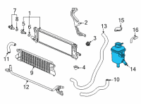 OEM 2022 Honda CR-V Tank Complete, Expansion Diagram - 1J101-5RD-H01