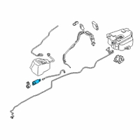 OEM 2016 BMW X5 Transfer Pump Diagram - 16-19-7-354-384