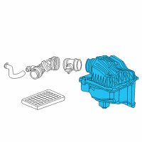 OEM 2006 Jeep Liberty Body-Air Cleaner Diagram - 5159170AB