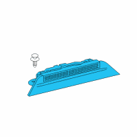 OEM Scion iQ High Mount Lamp Diagram - 81505-74010