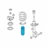 OEM 2021 Hyundai Palisade Front Suspension Strut Dust Cover Diagram - 54625-S1000