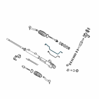 OEM 2006 Kia Amanti Tube Assembly-Feed Diagram - 577183F050