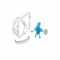 OEM 2011 Ram 1500 Fan-Cooling Diagram - 55056861AA