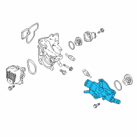 OEM 2017 Nissan Sentra Water Outlet Diagram - 11060-3RC1A