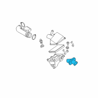 OEM 2012 Nissan Titan Duct-Air Diagram - 16554-ZE00A