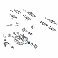 OEM 2019 Toyota Highlander Oil Seal Diagram - 90311-42038