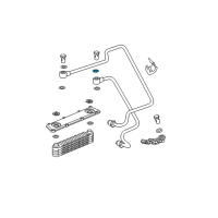 OEM Saturn Inlet Pipe Seal Diagram - 11076852