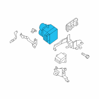 OEM Nissan Anti Skid Actuator Assembly Diagram - 47600-JA80A