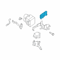 OEM Nissan Altima ACTUATOR Assembly - Anti SKID Diagram - 47830-JA800