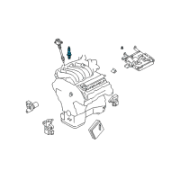 OEM 2001 Infiniti I30 Spark Plug Diagram - 22401-1P116