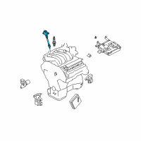 OEM 2000 Nissan Maxima Ignition Coil Assembly Diagram - 22448-2Y001