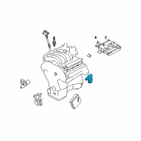 OEM Nissan 350Z Crankshaft Position Sensor Diagram - 23731-AL60C