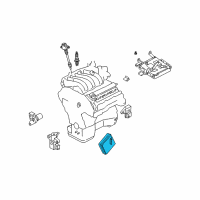 OEM 2003 Nissan Maxima Engine Control Module Diagram - 23710-6Y324