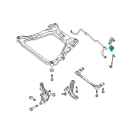 OEM Nissan Sentra BUSHING STABILIZER Diagram - 54613-ET80A