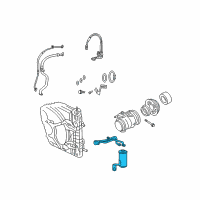 OEM 2008 Chrysler PT Cruiser DRIER-Air Conditioning Diagram - 68029242AA