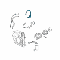 OEM Chrysler PT Cruiser Line-A/C Discharge Diagram - 5058000AF