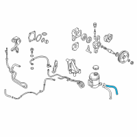 OEM Hyundai Tiburon Hose-Suction Diagram - 57530-2C400