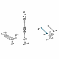 OEM 2007 Toyota Avalon Front Arm Diagram - 48710-06130