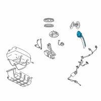 OEM 2005 Jeep Liberty Tube-Fuel Filler Diagram - 52129235AC