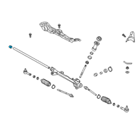 OEM Hyundai Veloster Rack Bush Diagram - 56555-A0000