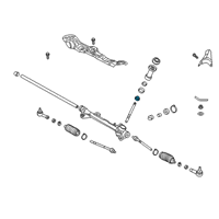 OEM Hyundai Bearing Diagram - 56552-J3000