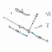 OEM Hyundai Veloster Inner Ball Joint Assembly Diagram - 56540-J3000