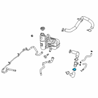 OEM 2002 Jeep Liberty Clamp-Hose Diagram - 6033135