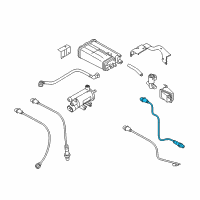 OEM 2016 Kia Forte5 Oxygen Sensor Assembly Diagram - 392102E510