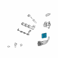 OEM Chevrolet Uplander PCM Diagram - 12678511