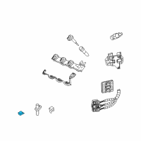 OEM 2006 Cadillac SRX Sensor, Camshaft Position Diagram - 12569160