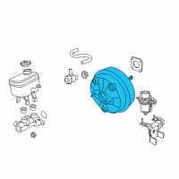 OEM Jeep Booster-Power Brake Diagram - 68385586AB