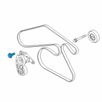 OEM 2016 Buick Enclave Bolt-Heavy Hx Flange Acorn Head W/Matpnt Diagram - 11519173