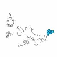 OEM Kia Bracket Assembly-TRANSAXLE Diagram - 218302P950