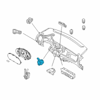 OEM 2011 Kia Sportage Button Start Swtich Assembly Diagram - 954303W900WK