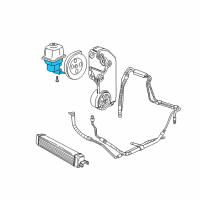 OEM 2005 Chevrolet Trailblazer PUMP PKG, P/S<SEE GUIDE/CONTACT BFO> Diagram - 19369075