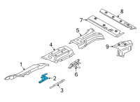 OEM BMW X7 Heat Insulation, Center Right Diagram - 51-48-7-424-928