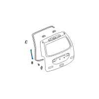 OEM Saturn Lift Cylinder Diagram - 15911045