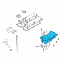 OEM 2002 Kia Optima Pan-Oil Diagram - 2152138054