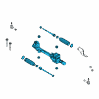 OEM 2012 Lincoln MKS Gear Assembly Diagram - CA5Z-3504-GE